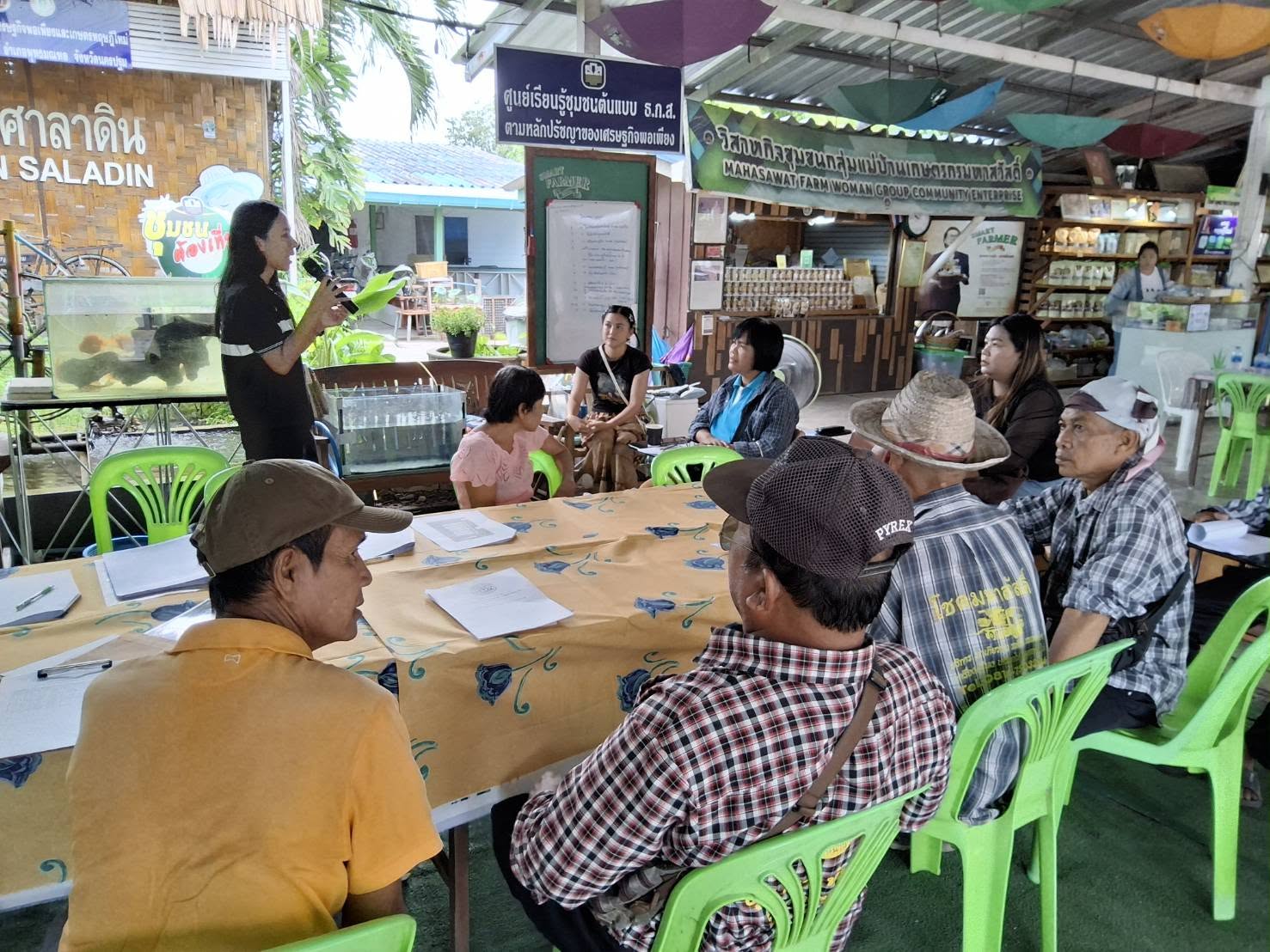 title -  ส.ป.ก.นครปฐม ดำเนินการเปิดประชุมโครงการก่อสร้างถนนในเขตปฏิรูปที่ดินจังหวัดนครปฐม